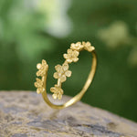 Lotusbladeren Ring